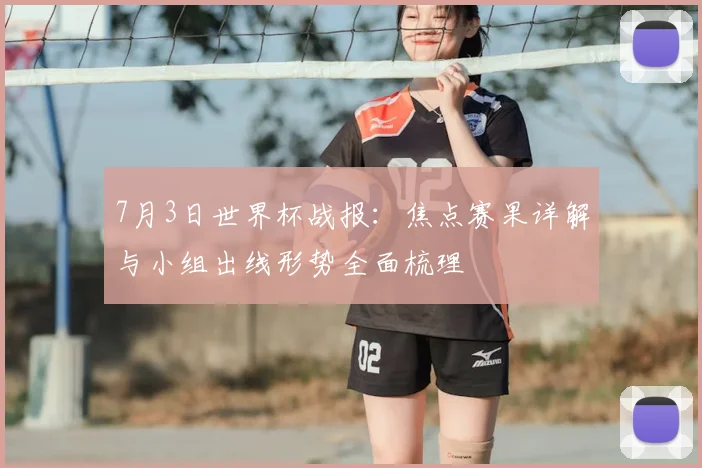 7月3日世界杯战报:焦点赛果详解与小组出线形势全面梳理